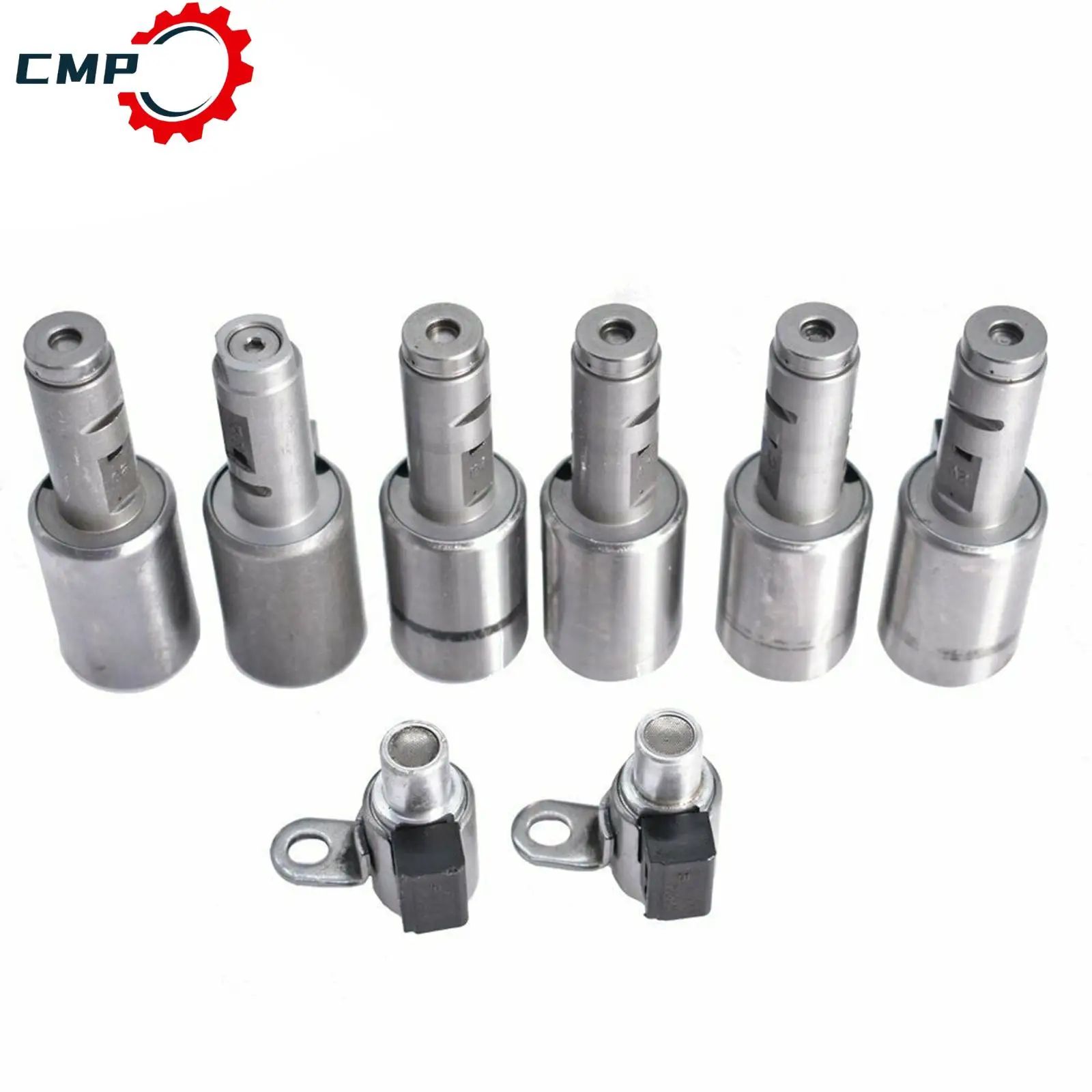 

8Pcs TF80SC Transmission Solenoid Kit TF80SC TF80-SC For 2006-2011 Volvo XC90 4.4L V8 TF81-SC TF81SC AF40-6 Engine Parts