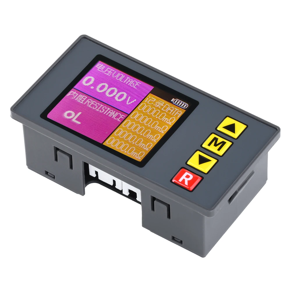 TS457 High-Precision Lithium Battery Internal Resistance Meter Tester LCD Digital Voltmeter Voltage Meter Detector