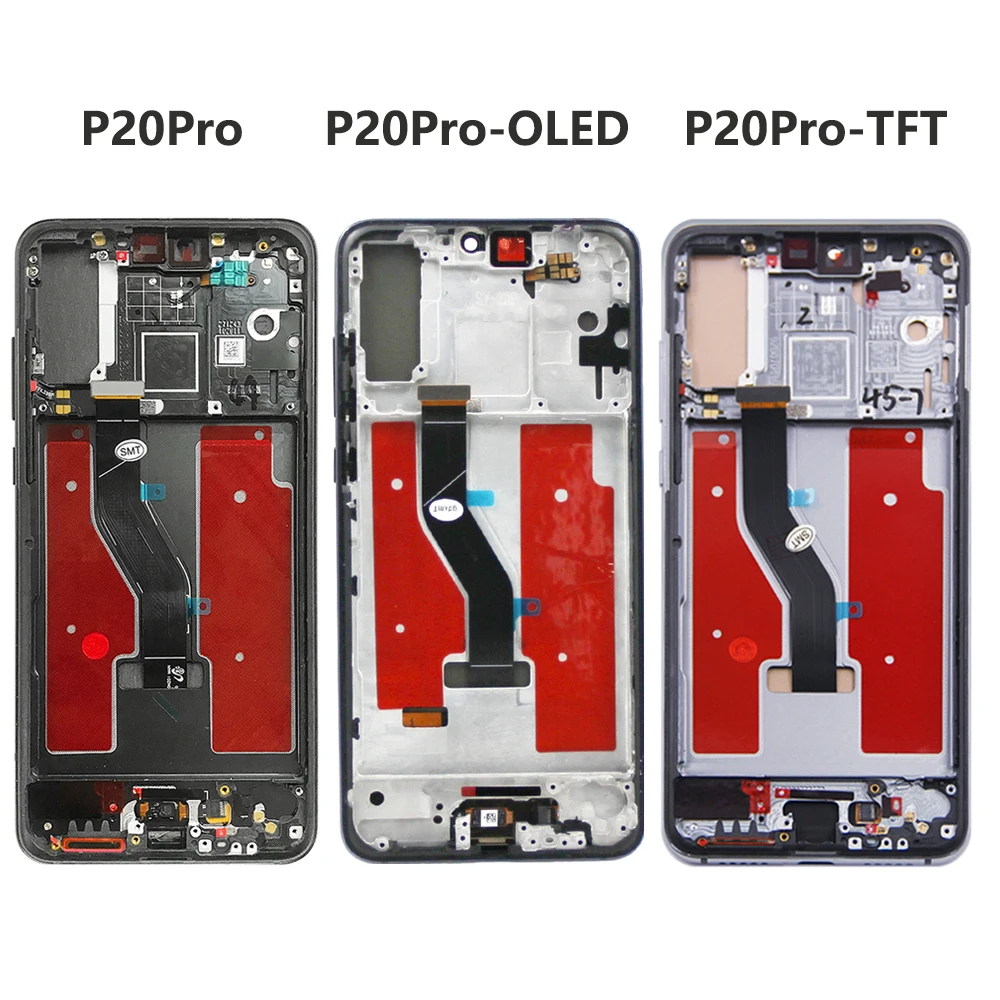 Pantalla LCD de 6,1 pulgadas para HUAWEI P20 Pro, P20Pro CLT-L29C L29 L09 AL01 TL01, montaje de digitalizador con pantalla táctil de repuesto