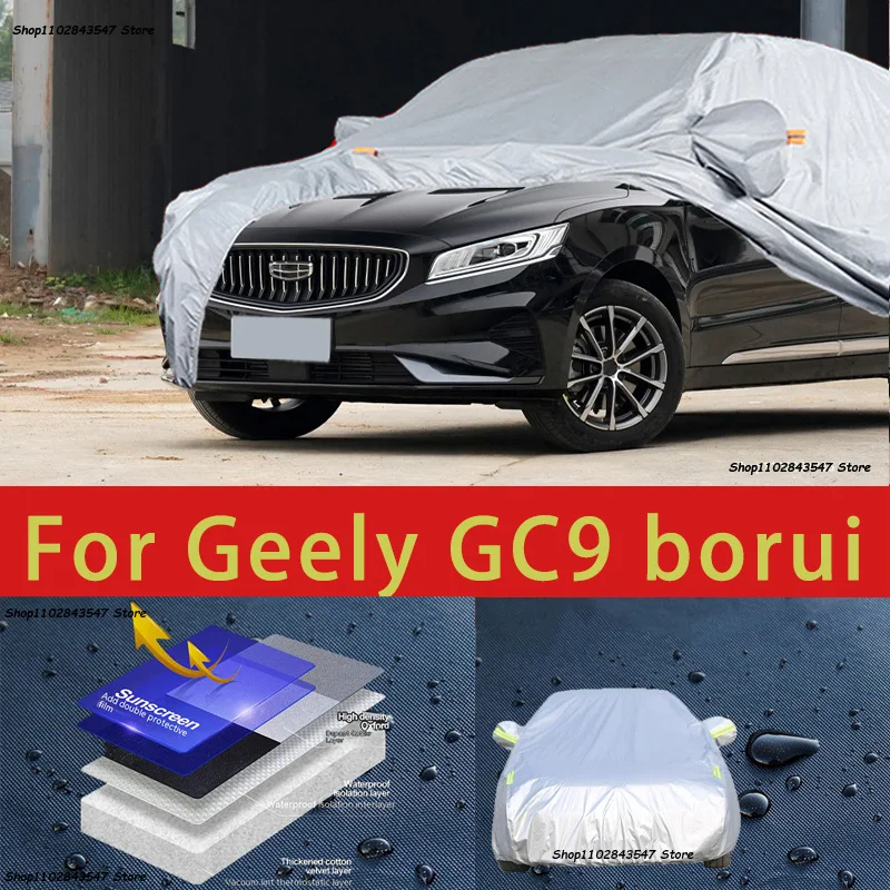 

For Geely GC9 boeui Car protective cover, sun protection, cooling protection, car clothing, car paint protection auto