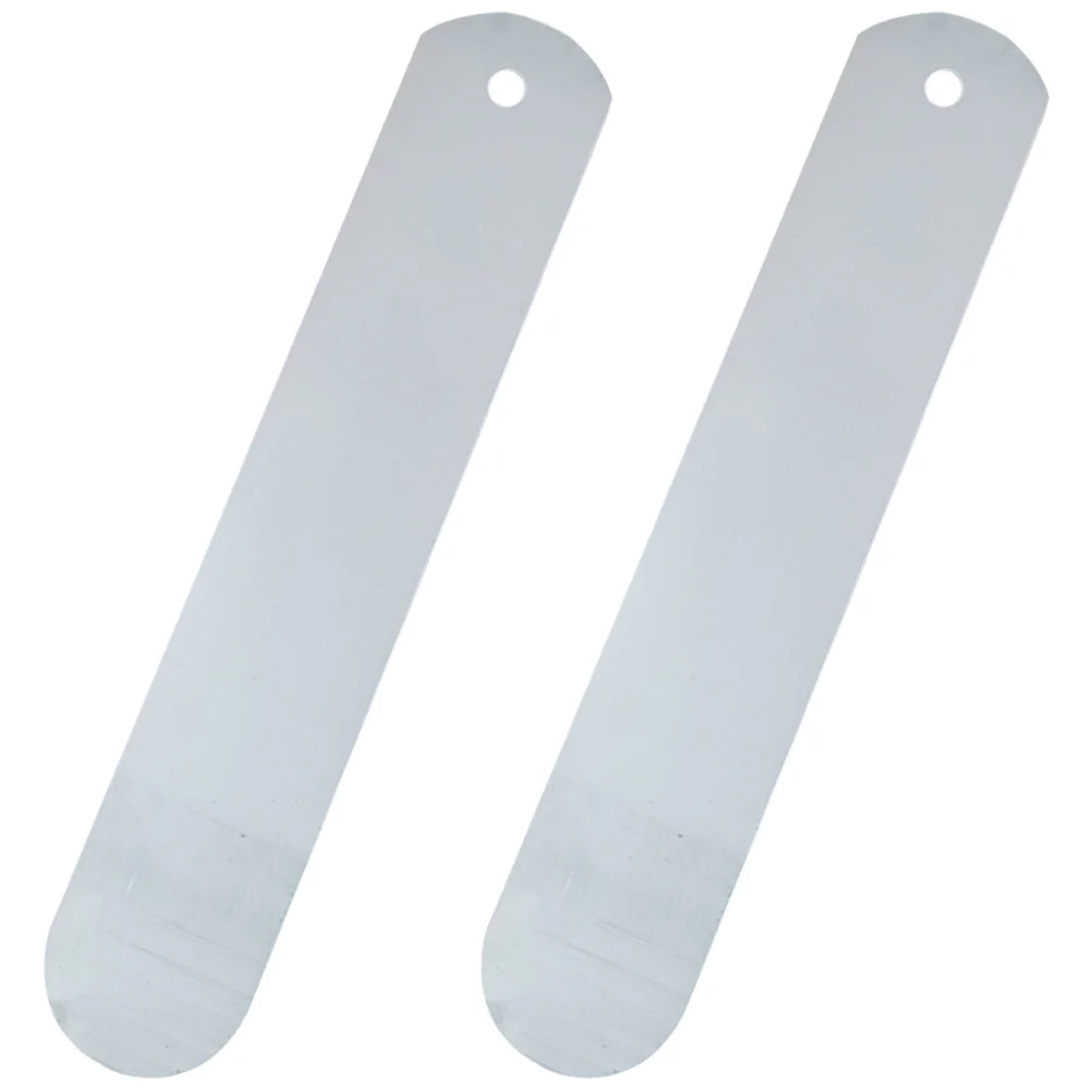 2 Pcs Socks Shaped Aluminum Plate DIY Board Jig Making Tool Transfer Dye Metal Jigs for Printing Sublimation