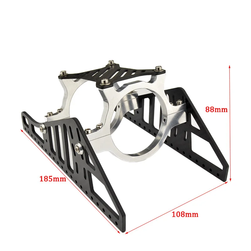 Rc Boat 56mm Motor Carbon Fiber Matel Mount 5684 / 5694 Motor Mount Brushless Motor Fixed Seat Spare Parts  Motor Bracket Holder