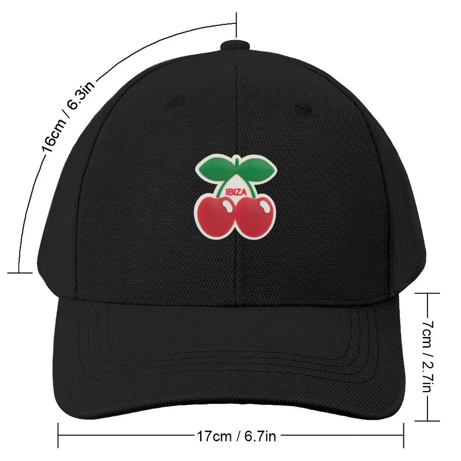 PACHA Cherries Baseball Cap hiking hat fishing hat tactical cap Sun Cap Hats Woman Men's