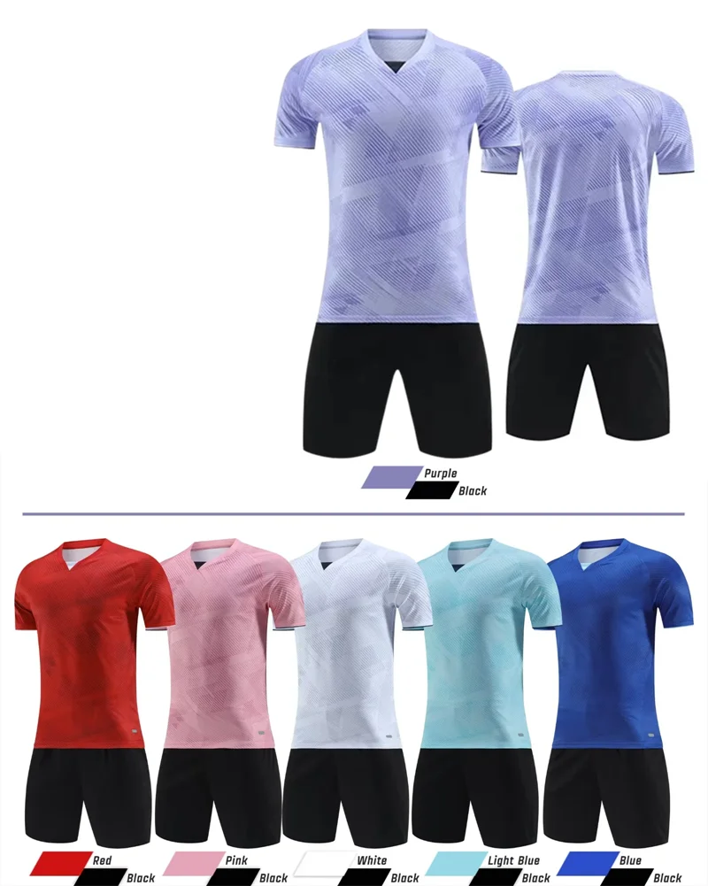 

Top Quality Football Soccer Team Shirt Blank Soccer Wear Suit Design Your Own Children Soccer Jersey