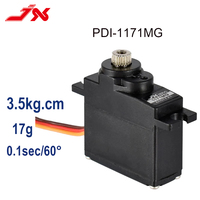 JX PS-1171MG PDI-1171MG 17g 3.5kg Metal Gear Micro Servos For RC Crawler Car Airplane Boat Robot Helicopter Drone Accessories