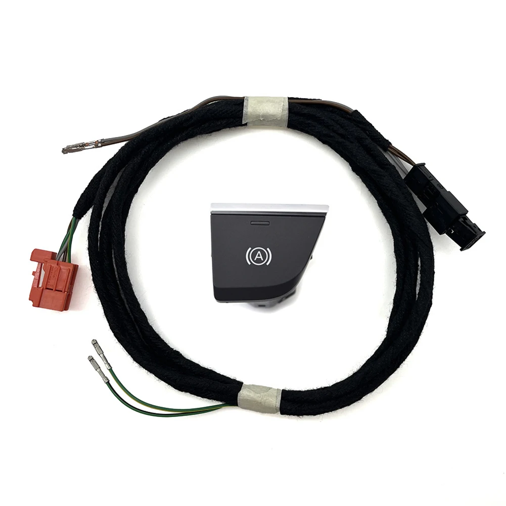 

Parking Brake Button Auto Hold Switch Plastic Housing OE Number 80B927143 Automatic Parking Switch Replacement As Shown