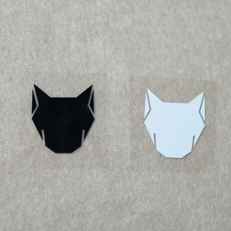Fox Cat Wolf Head Bike Frame Stickers Bicycle Top Tube Waterproof Vinyl Decals for MTB Car Window Decorative Moto Accessories