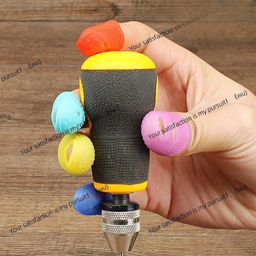 ZOCI- Silicone Finger Covers 5-Piece Ukulele Beginner Left Hand Anti-Slip Pain Protection Finger Covers