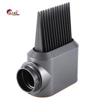 AEA9-1 PCS Styling Air Nozzle Gray & Gold With Wide-Tooth Comb Attachment For Dyson Airwrap HS01 HS05 For Curly And Coily Hair