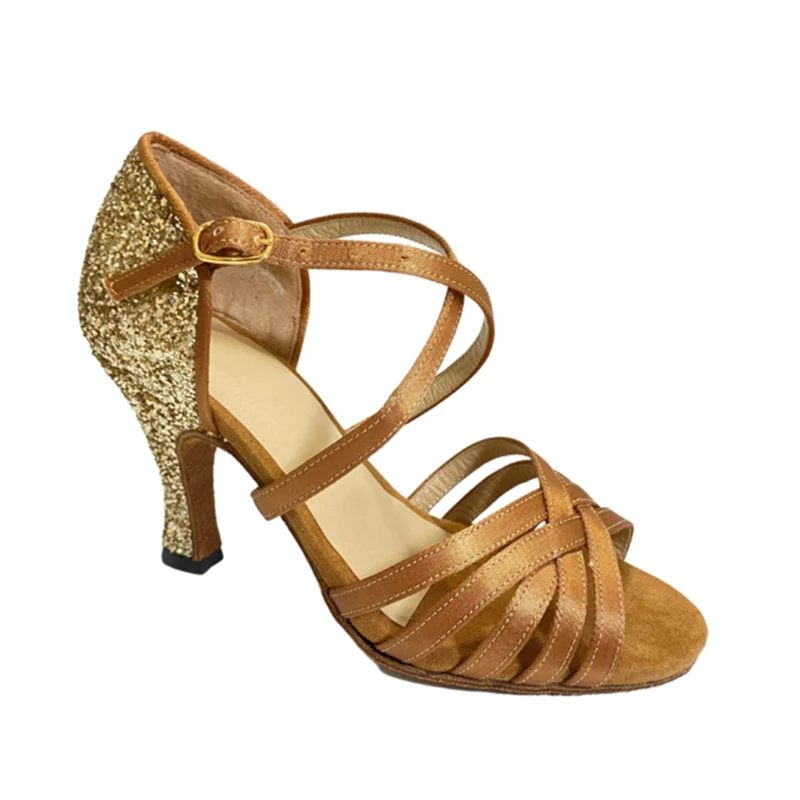 

DIY Women Ballroom Shoes Soft Dance-Shoes Latin Dance Shoes Ladies Girls Tango Jazz Dance Shoes Salsa Sandal Drop shipping Shoes