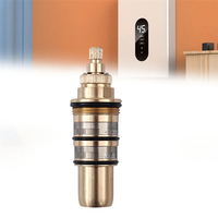 【A87T】Temperature Control Brass Thermostatic Valve Core Mixing Shower Bar 20 To 50 Degrees Celsius