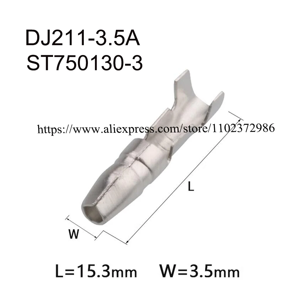 

2000PCS DJ211-3.5A ST750130-3 New energy automotive waterproof connector female male plug terminal socket pinDJ622-3*0.6A/B