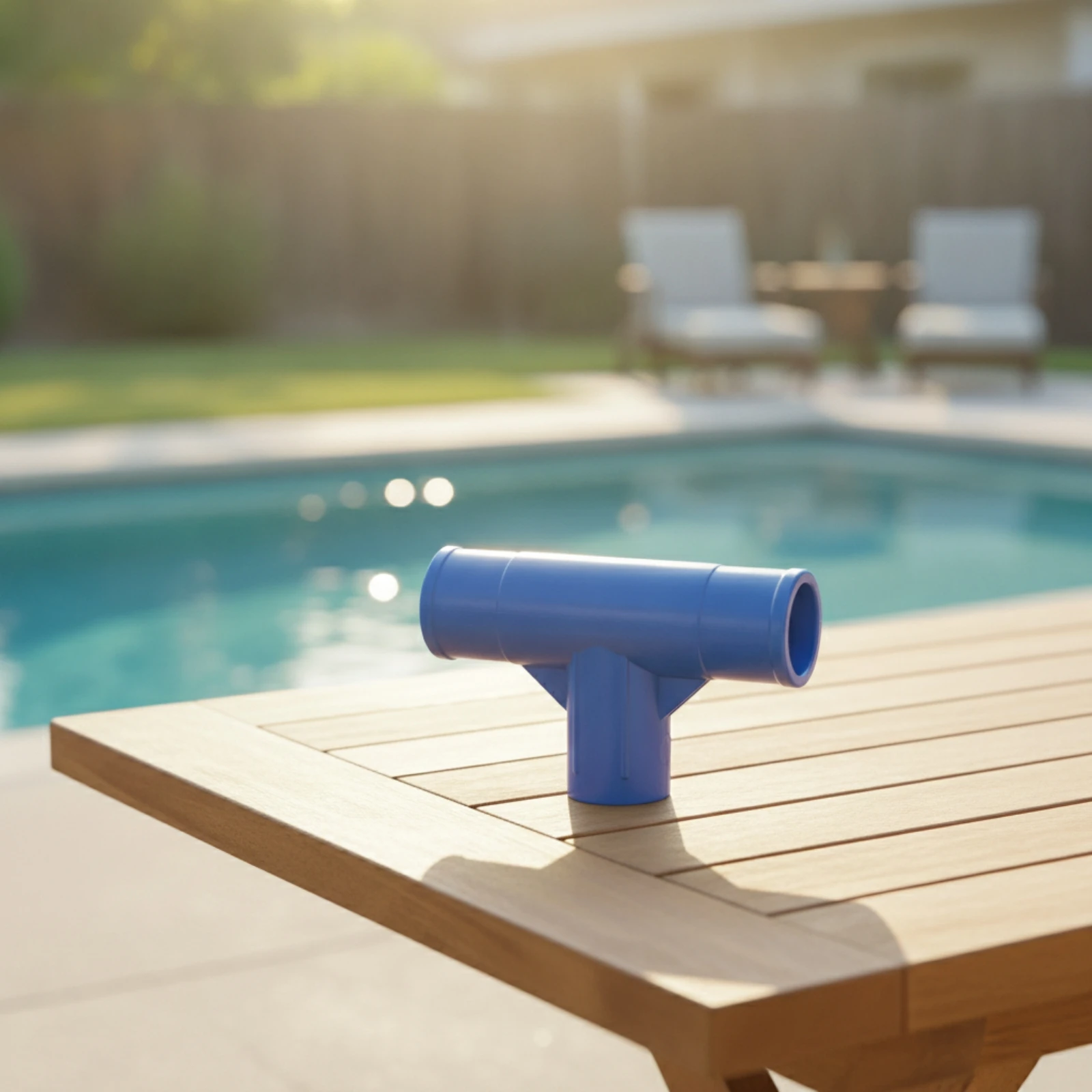 Three-Way Frame Connector Long-Lasting Pool Frame Connector T-Joint Reliable Wear-Resistant for Above-Ground Pools