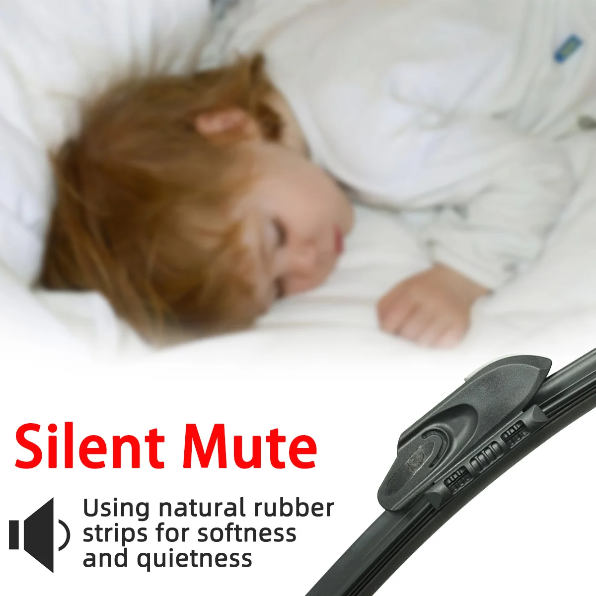 13 "-28" ممسحة عالمية مطورة على شكل حرف J/U لمساحات الزجاج الأمامي للسيارة باستخدام صفائح مطاطية عالية الجودة