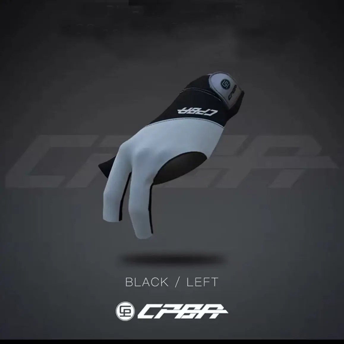 전문가용 CPBA 컬러풀 스플래시 왼손 오픈 핑거 글러브 당구 액세서리 당구 풀 스누커 글러브