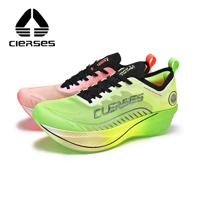 CIERSES JINDOUYUN 1.0 Professional Running Shoes for Men 2024 Full Palm Carbon Marathon athletics sports shoes 2421-2