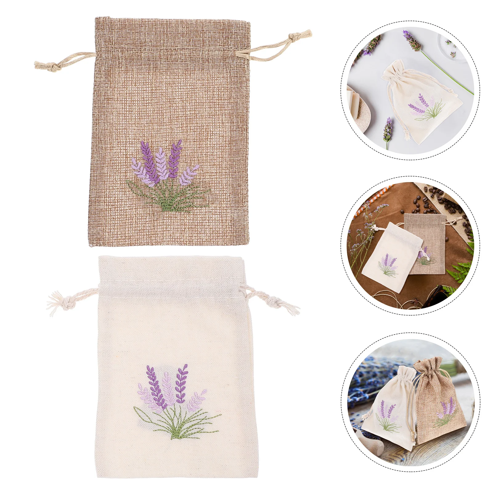 12 قطعة أكياس الكتان التقليد الأنيقة الرباط الحقائب لحفلات الزفاف وأعياد الميلاد والاحتفالات أكياس الكيس التعبئة حقيبة #1