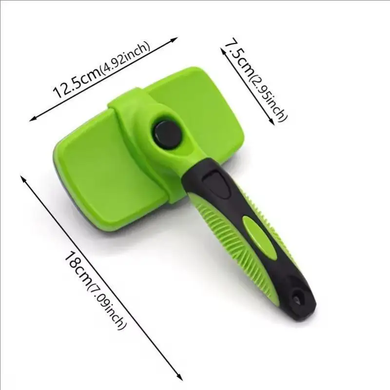 Pet Grooming Tool Sself Cleaning Shedding Comb Pet Hair Removal Brush Dog And Cat Comb Removes Hairs Remover Deshedding Tool