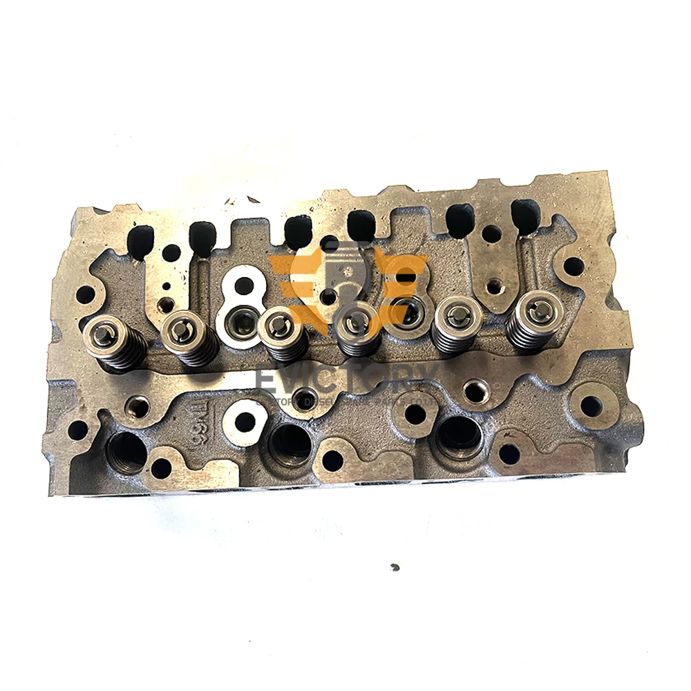 3TN66 3TN66UJ 3TN66L 3TNA66 Cylinder Head Assy complete with valve guide spring For yanmar Engine Parts