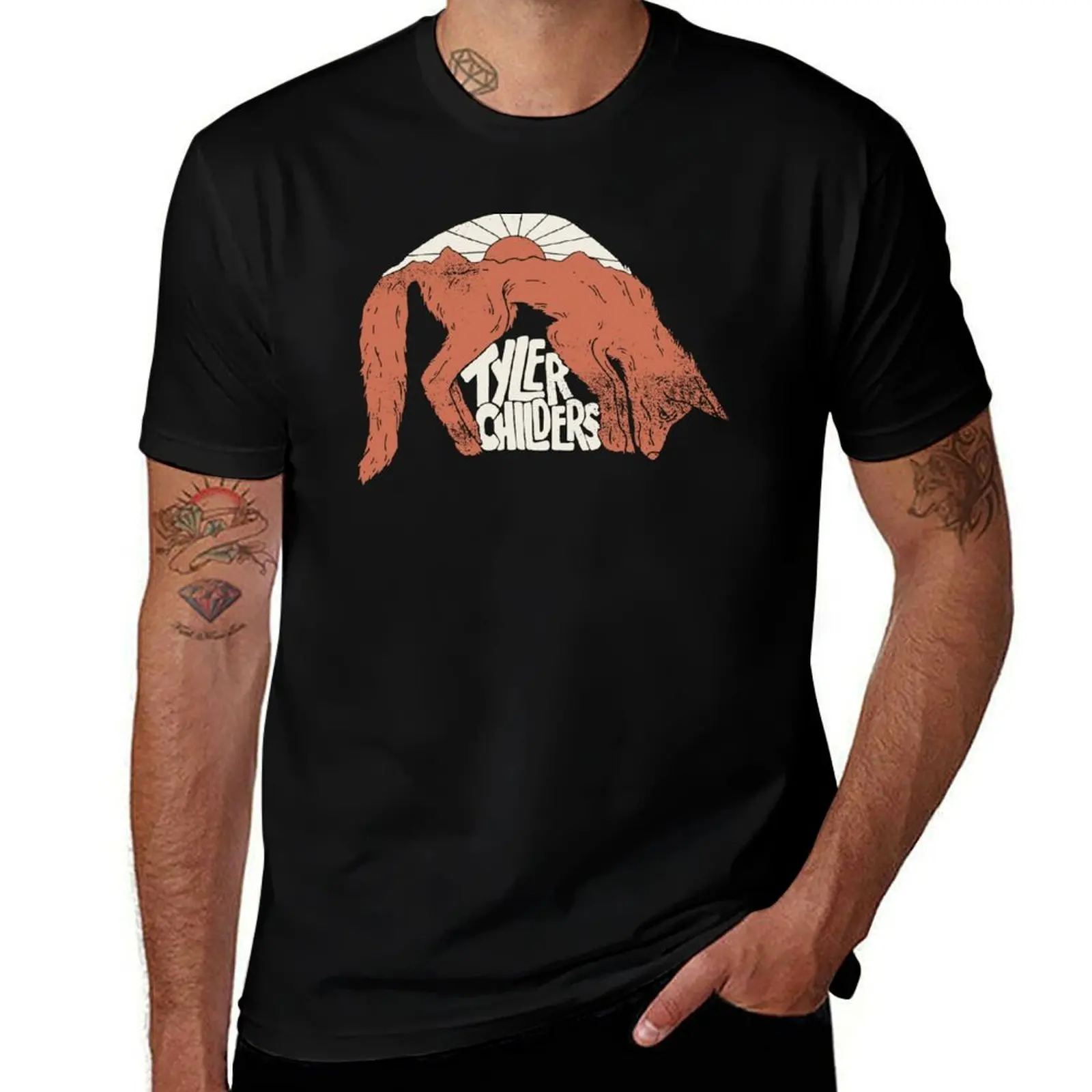 TYLER CHILDERS T-Shirt Functional Casual Short Sleeve Tee