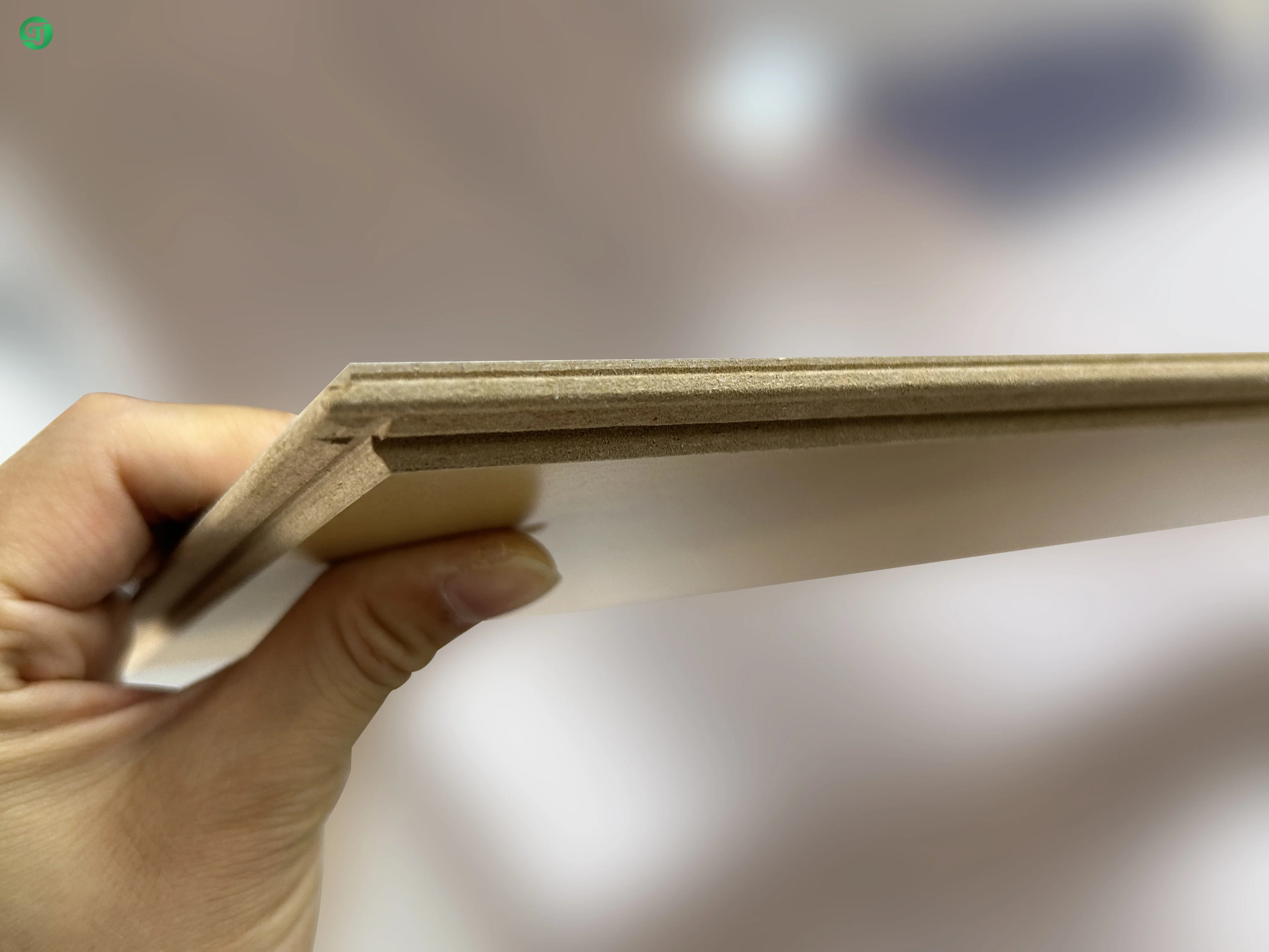 التكنولوجيا الألمانية Aquaclick 8 مللي متر عالي اللمعان مقاوم للماء HDF AC4 أرضيات خشبية مغلفة صديقة للبيئة صينية حديثة لاستخدام الحمام