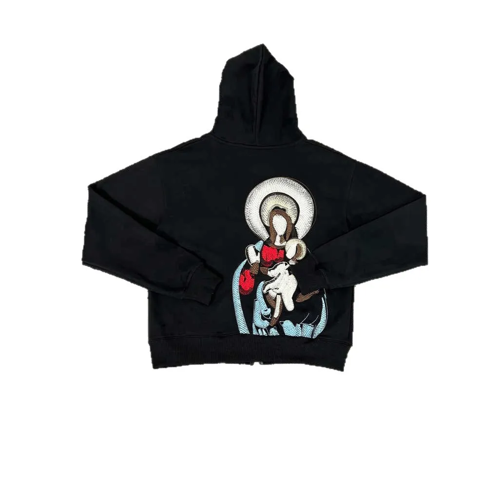 سترة Derschutze 2026 الجديدة ذات القلنسوة المطرزة شديدة التحمل