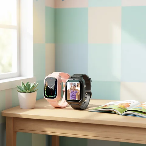 New Kids Smart Watch 4G GPS WIFI Video Call SOS Child Smartwatch Camera Voice Monitor Tracker Location Phone Watch