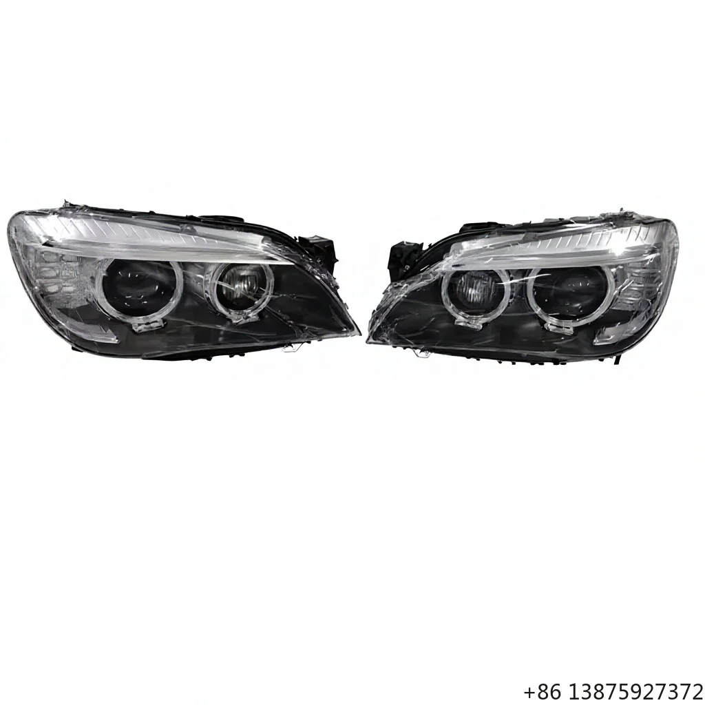 

For 14-16 Models of 7 Series F02 American Version Headlight Semi Assembly Hernia Headlight 63117348503/63117348502