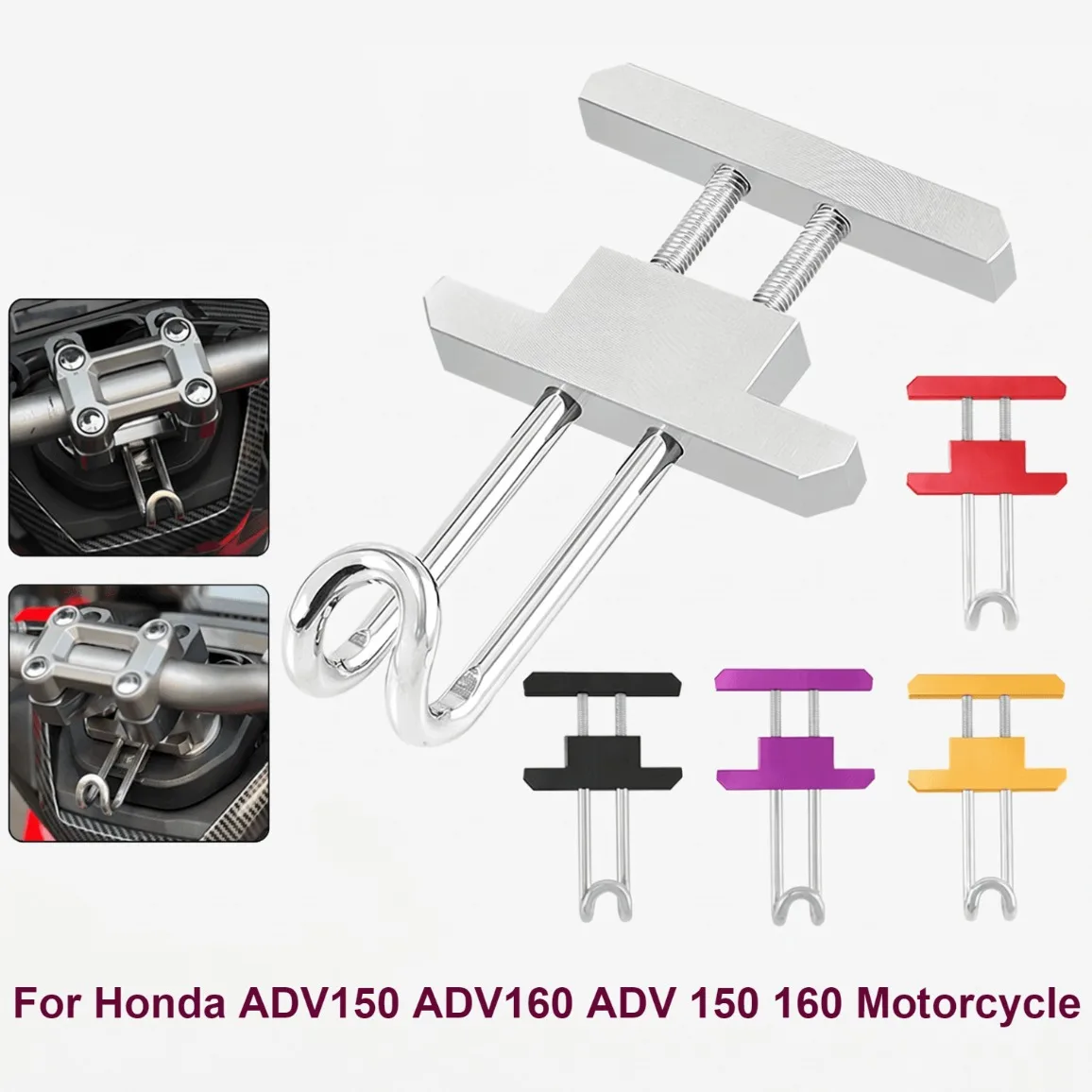 Hook Handlebar Luggage Bag Hanger Hooks Holder Accessories For Honda ADV150 ADV160 ADV 150 160 Motorcycle