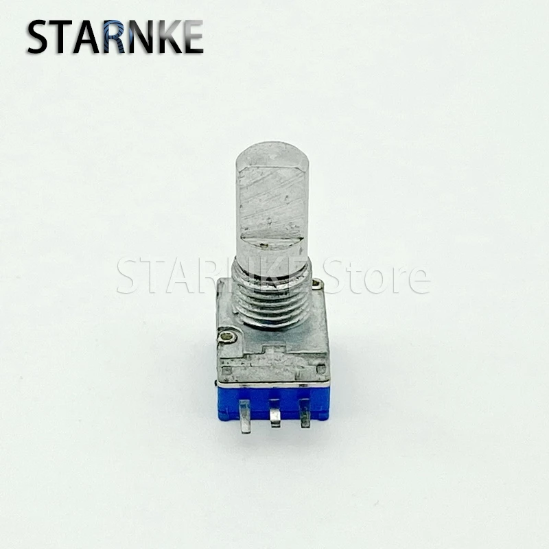 2PCS RK09 Plastic 3-pin single-joint A100K Luidspreker Versterker Audio Volume Potentiometer Handvat Lengte 15mm