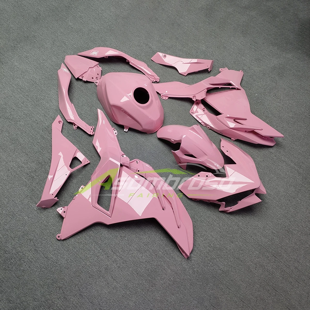 Custom Edition Injection Fairing Kit For Kawasaki Ninja 500 2024-2026 Motorcycle ABS Bodywork Panel Set Pink & Purple