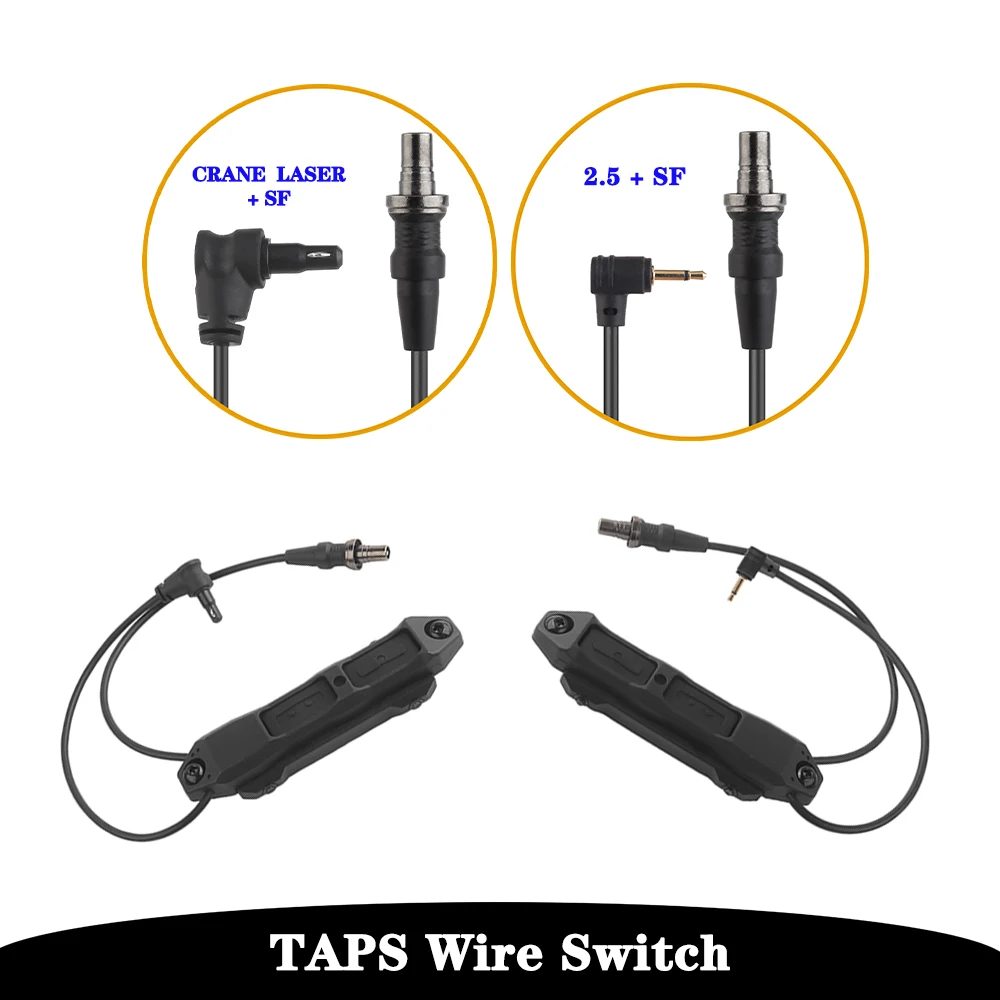 

Tactical flashlights remote dual function switch button hunting airsoft pressure switch 2.5 SF for PEQ-15 PICATINNY&M-LOK rails