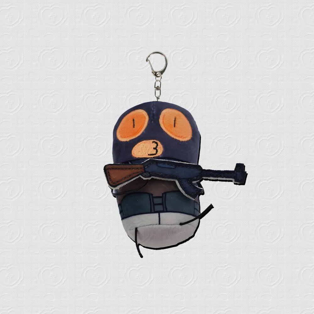 6 سنتيمتر الساخن أنيمي سحر Q نسخة الجندي fps Cs2 لعبة سلسلة مفاتيح مصنوعة من الأكريليك نموذج تأثيري شخصيات حلية اكسسوارات هدايا جيدة