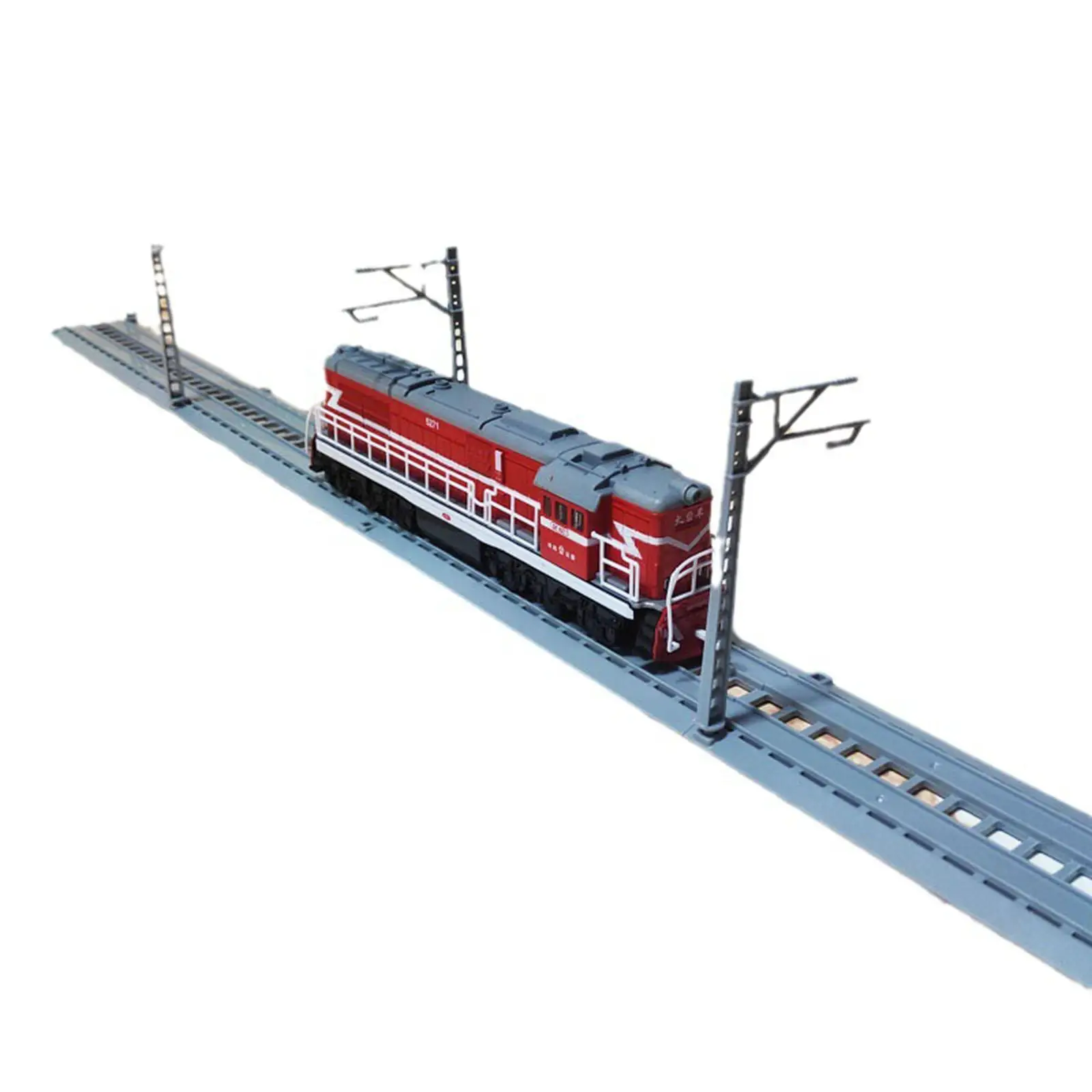 Train Track Accessories, Kids Train Station Playset, DIY Railway Model