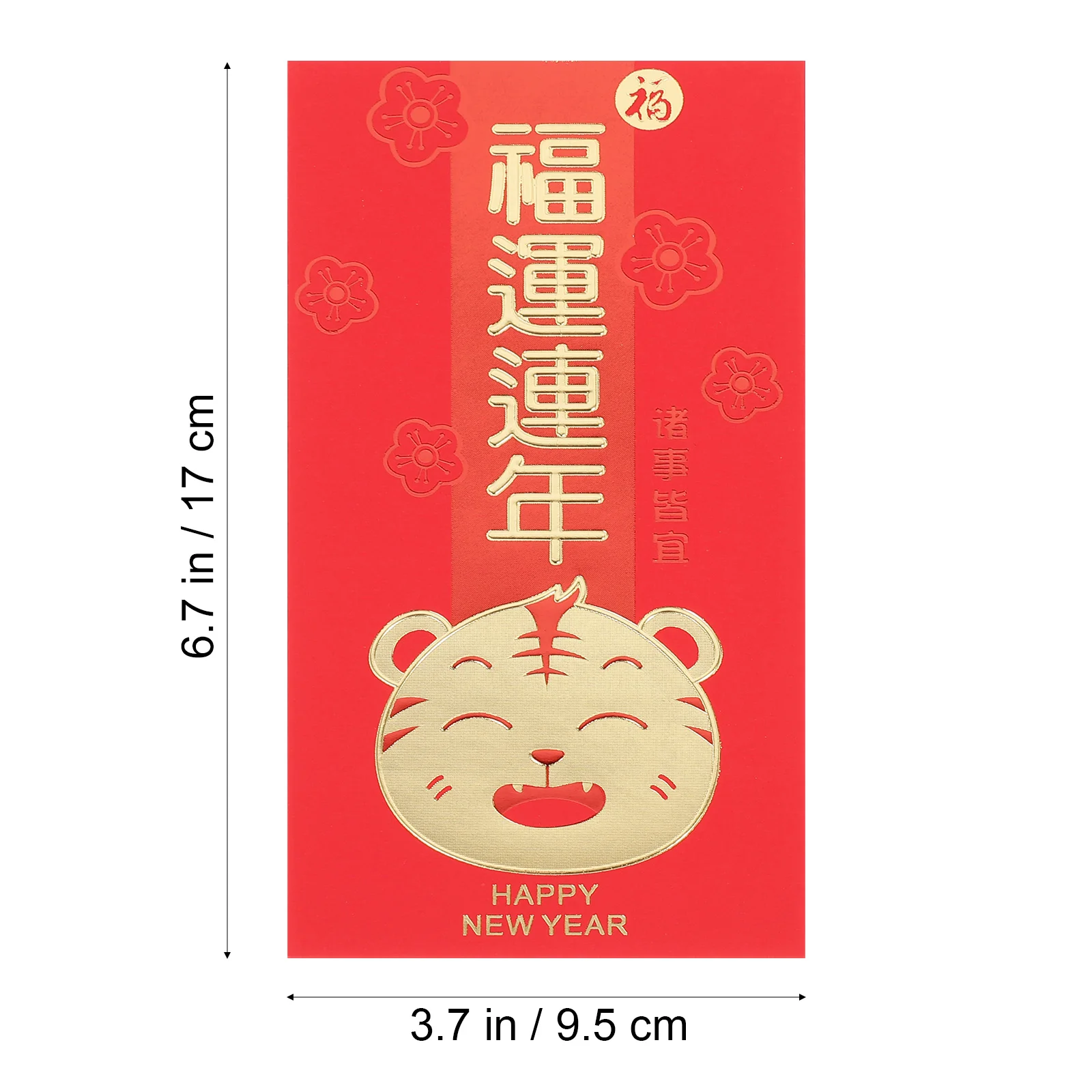

30pcs Chinese Style Red Envelopes New Year Supplies Creative Design Small Light Traditional Red Pockets For Family Friends
