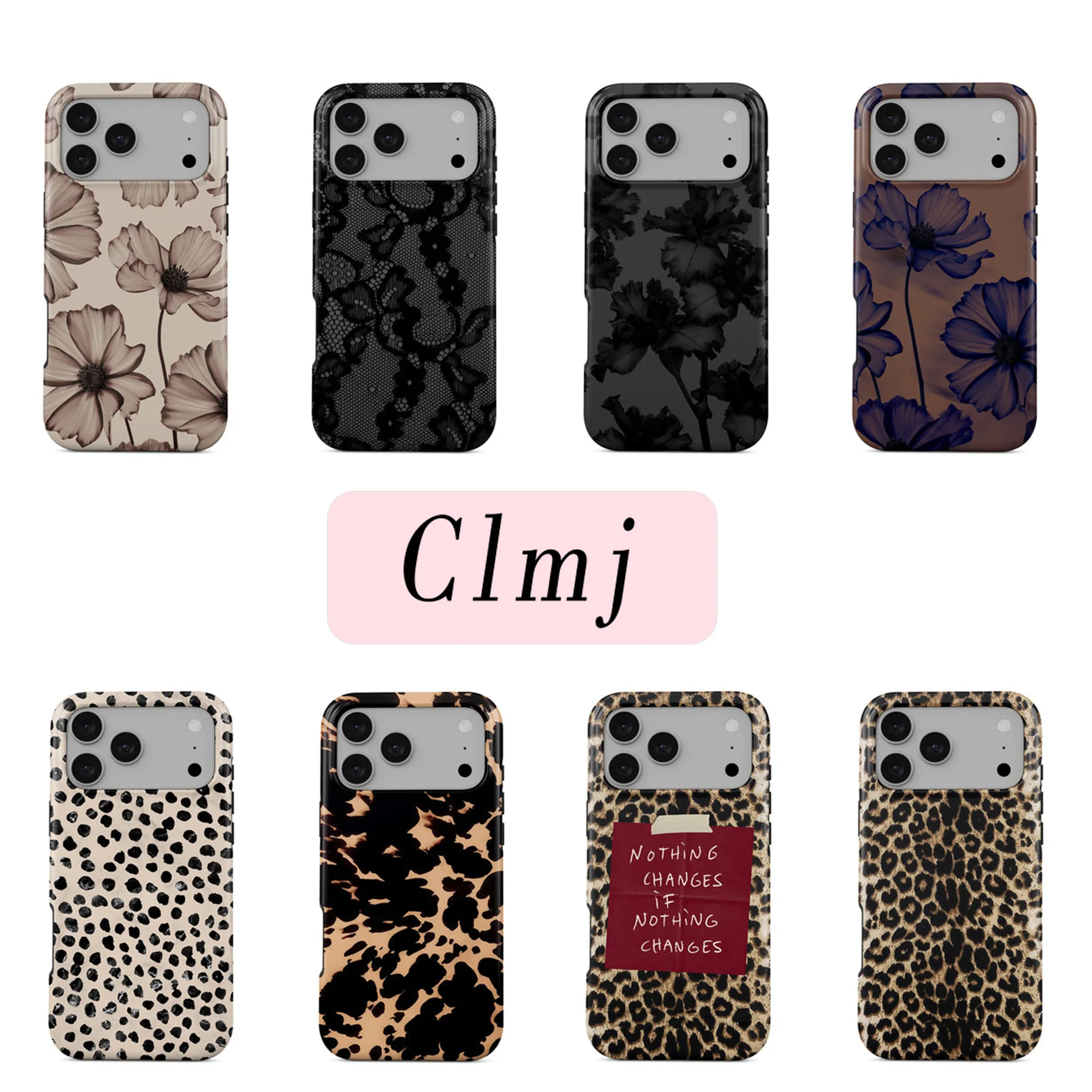 Phone Cases Burga - Luxury Clmj Lace Flowers Phone Case