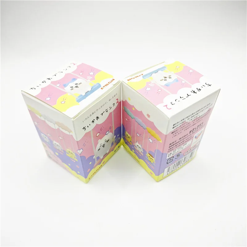 1pc random color Mushroom Self-Mocks Bear Blind Box Collectible Figurine with Swing
