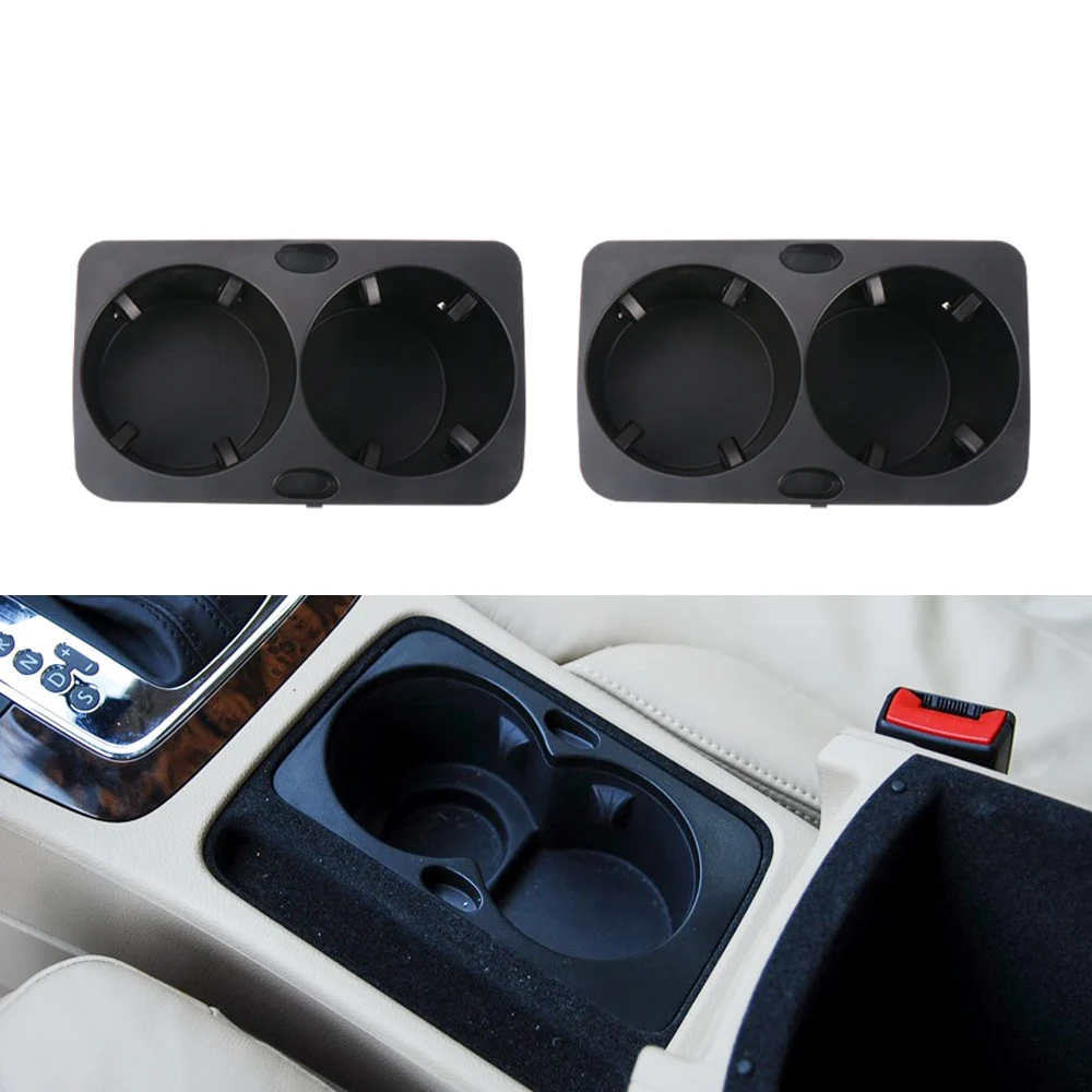 

For Volkswagen Magotan B6 B7 Car Console Storage Tray Cover Rear Sliding Shutters Water Cup Holder For 2007-2015 3C0862834
