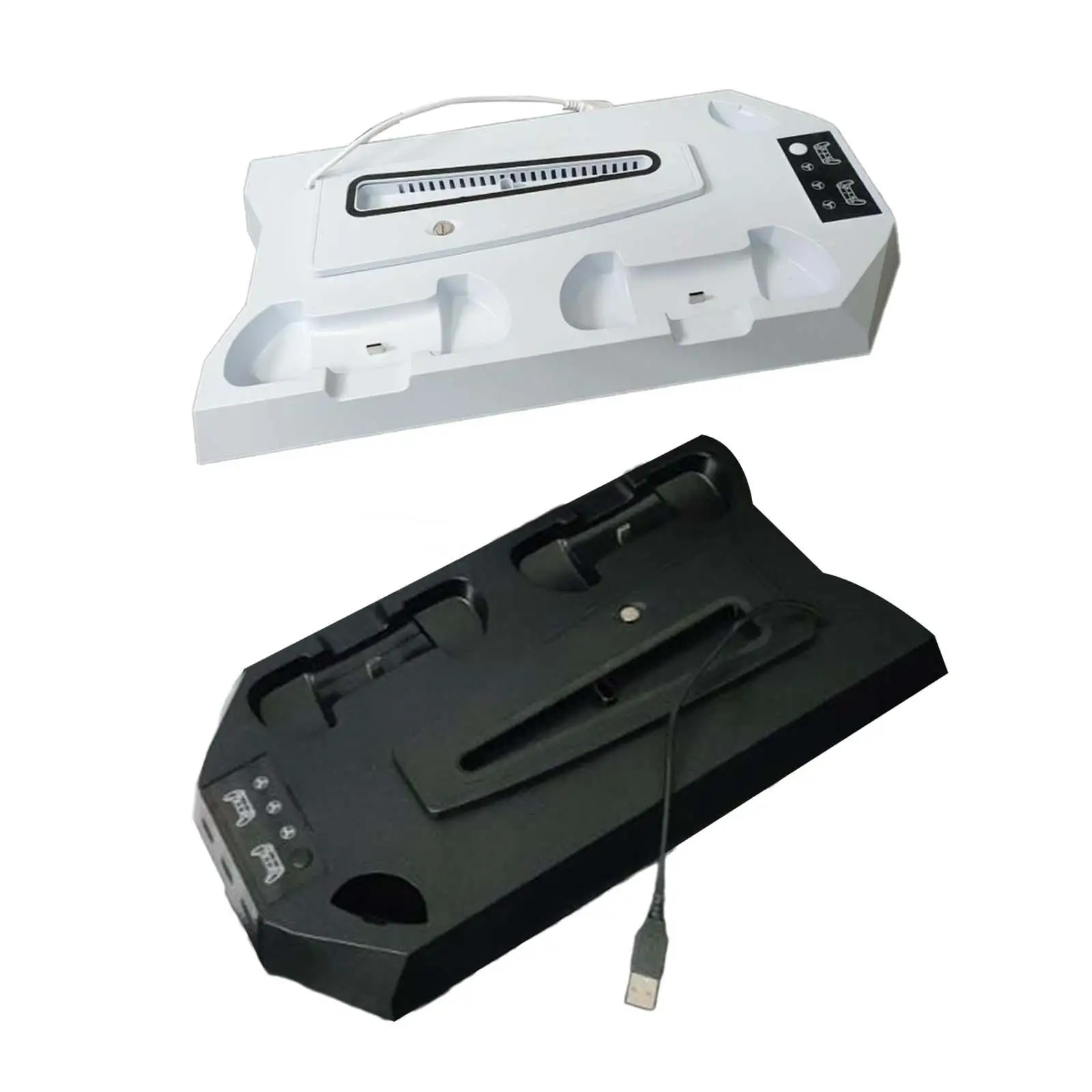 

Зарядное устройство для светодиодного контроллера Club 3, порта для зарядки, аксессуары для игрового контроллера, зарядная подставка USB 2.0 с охлаждающим вентилятором для PS5 Slim