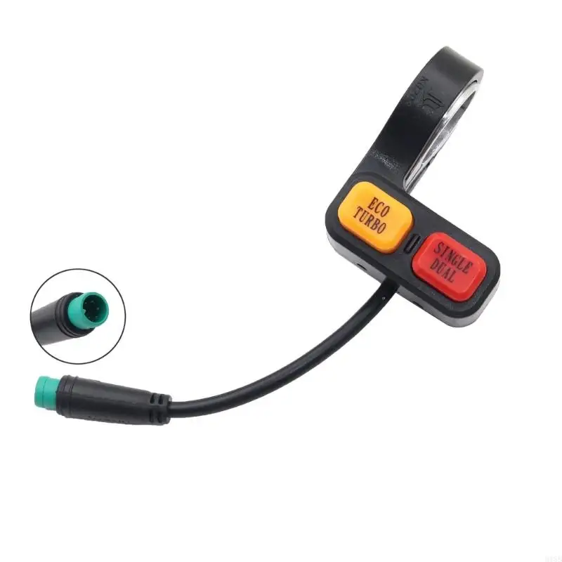 

2025 New 5 Pin Two Drive Motor Control Button With Headlamp Function For Electric Scooter