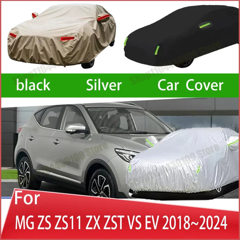 

Чехол-тент для автомобиля MG ZS ZS11 ZX ZST VS EV 2018~2024, защита от солнца и УФ-излучения, водонепроницаемый, пылезащитный, всепогодный, для использования на улице