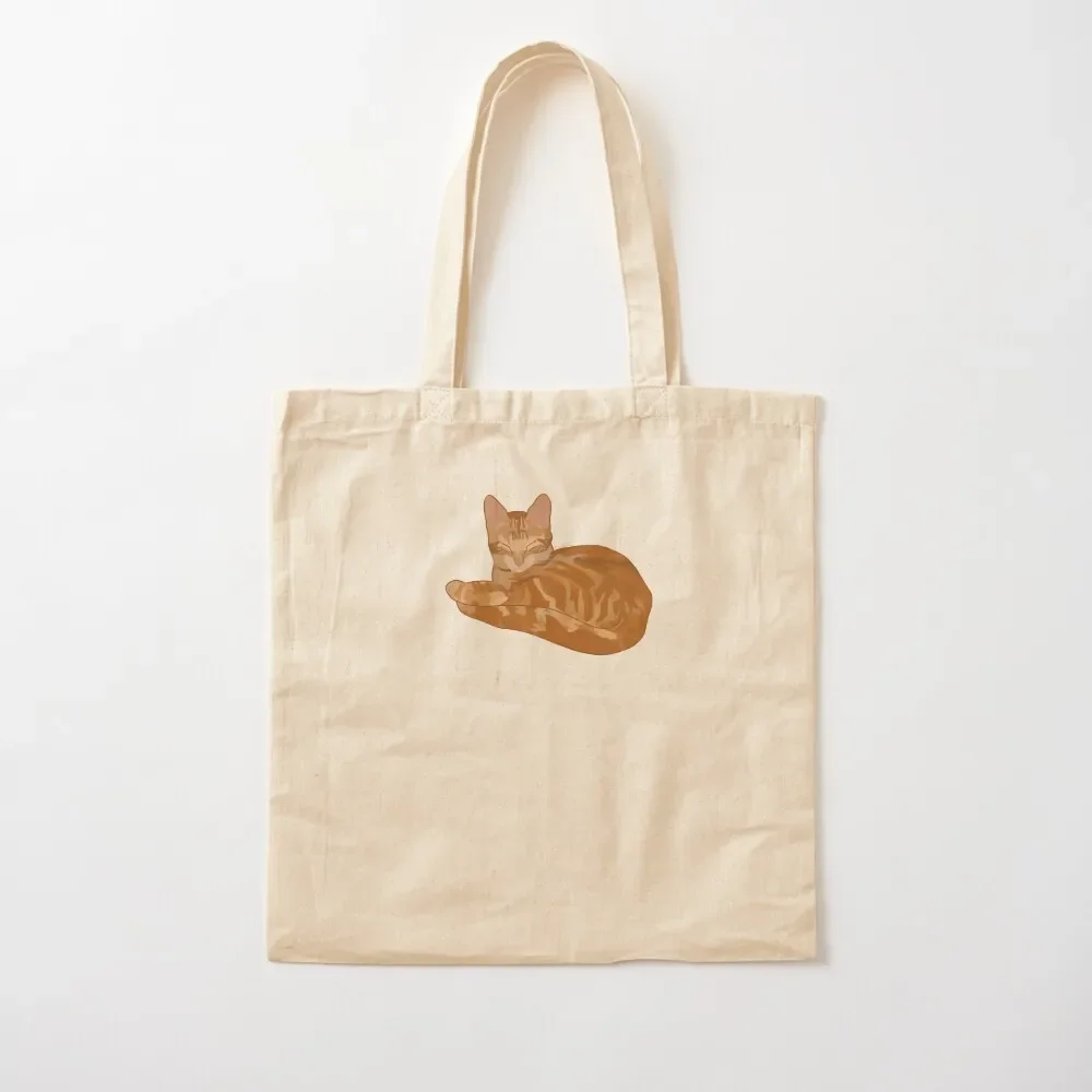 

Orange Tabby Kitten Tote Bag Candy bags university shopper bag Bag