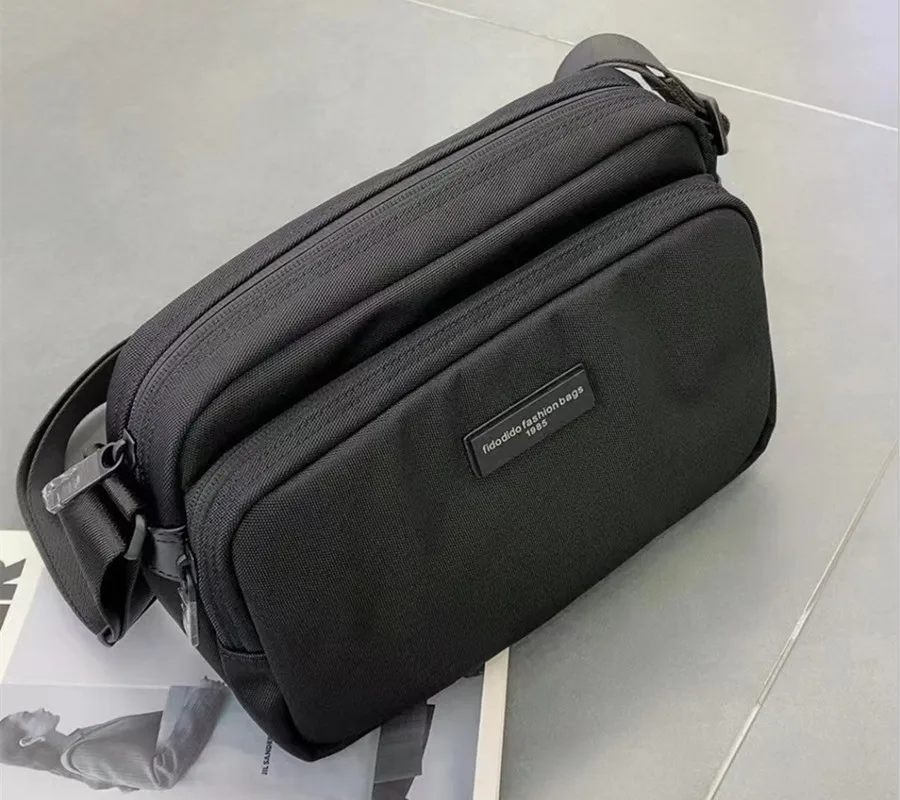 

FIDO DIDO Сумка через плечо Горизонтальная Оксфорд Водонепроницаемая фурнитура Застежка-молния Противоугонная работа Досуг Покупки Официальный Аутентичный 2478-3