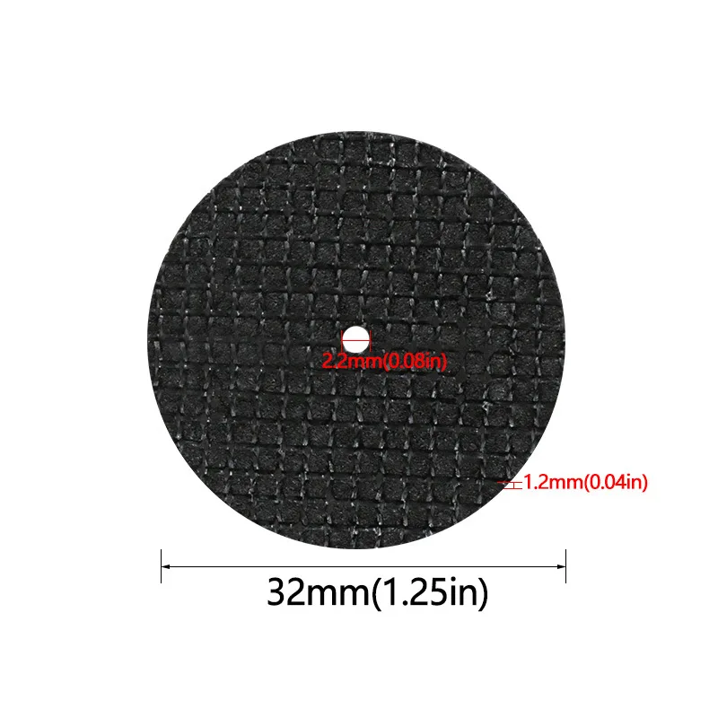 10Pcs 32MM Metal Cutting Disc Dremel Grinder Rotary Tool Circular Saw Blade Wheel Cutting Sanding Disc Grinding Wheel