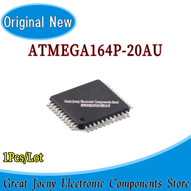 

100% New ATMEGA164P ATMEGA164P-20AU ATMEGA164 IC MCU Chipset TQFP-44 Chipset Bulk Best Price
