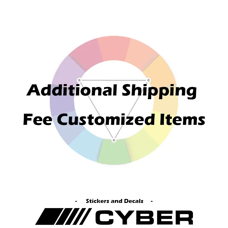 

Additional Shipping Fee Customized Items B