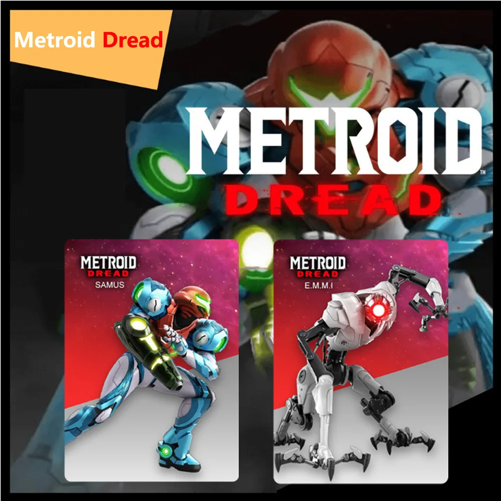 metroid samus returns card Metroid 5 card Metroid Dread card ntag NFC card for NS Switch