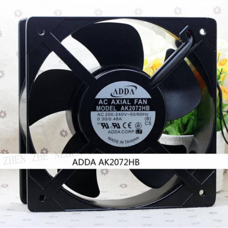 

Y 1pcs FOR ADDA AK2072HB 200/240 0.3aA/0.48A 20572 20CM large air volume fan