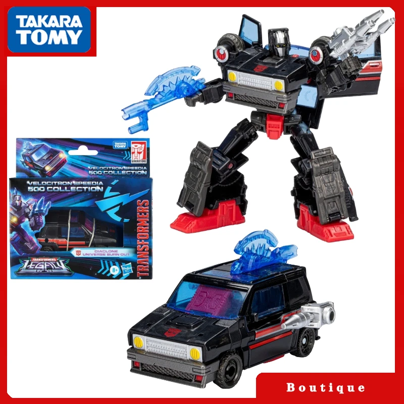 InStock Transformers Toys Legacy Velocitron Speedia 500 Collection Diaclone BurnOut ActionFigures Car Classic HobbiesCollectible