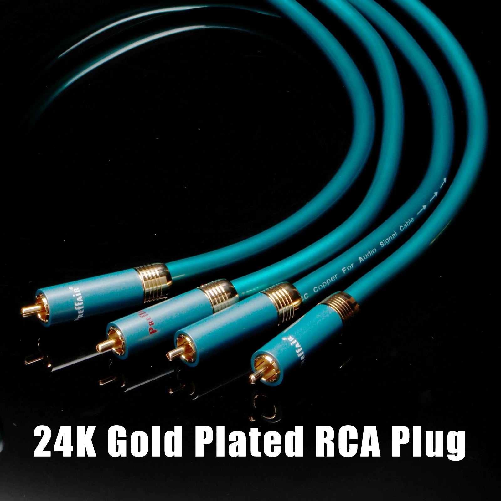 Pair Preffair 8N OCC RCA Cable